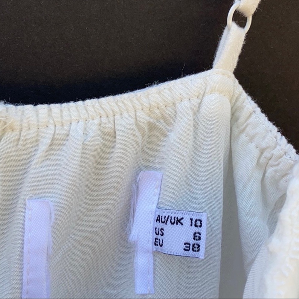 Princess Polly Size 6 White Dlaney Lace Dress - Picture 9 of 10